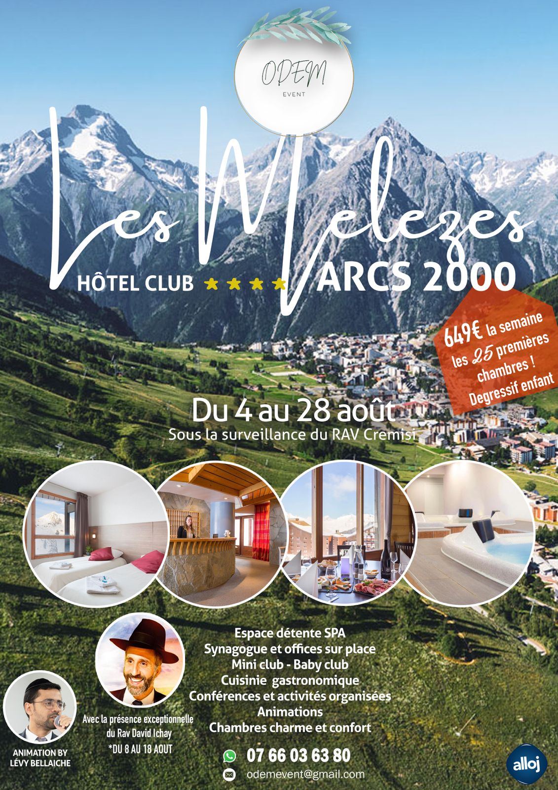 Affiche officielle du séjour