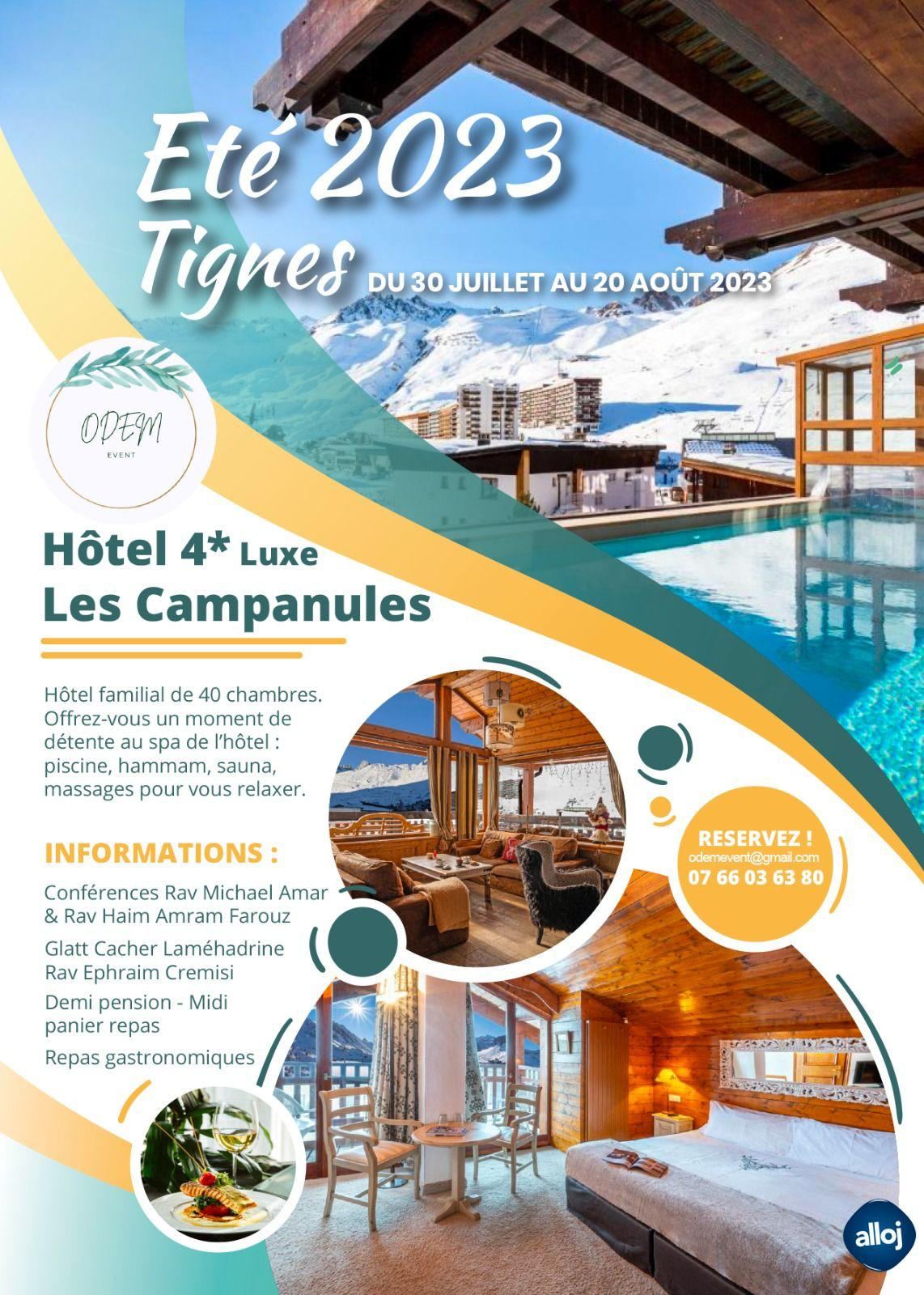 Affiche officielle du séjour